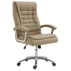 Poltrona Presidente LUXO c/ mola Ensacada – COR FENDI - 30061